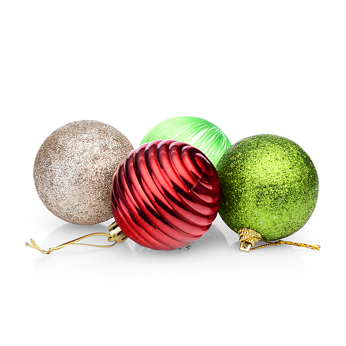 Набор новогодних шаров S2184 "Сияние"