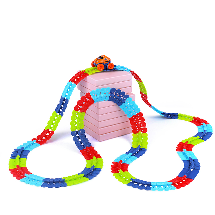 Трек 199-9B "На старт, внимание, гонка!" (184 дет.) в коробке