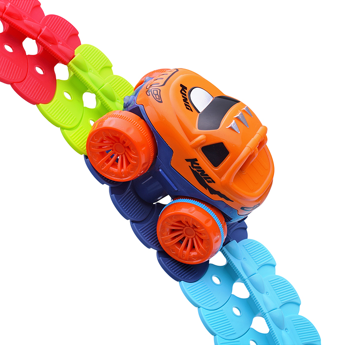 Трек 199-9B "На старт, внимание, гонка!" (184 дет.) в коробке