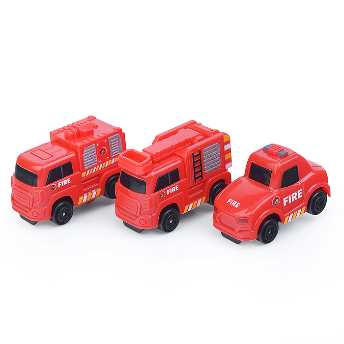 Парковка- трек ZX-004A "Пожарная часть" на батарейках, в коробке