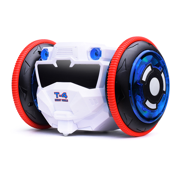 Машина T-4 "Robot balance car" на батарейках, в коробке