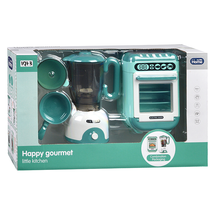 Бытовая техника A2101-8 ( соковыжималка, плита, сковородки) в коробке