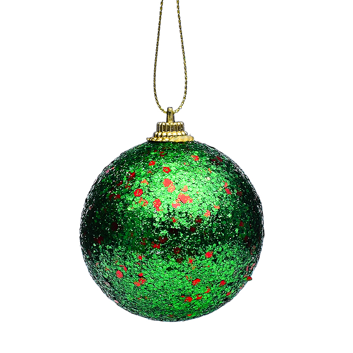 Набор новогодних шаров S2004 "Карнавал ассорти" 3-6см*30шт