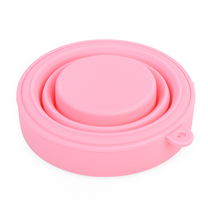 Стакан складной "Mini" 180 мл, диаметр 8 см, высота 8 см, в сложенном виде 2,2 см, силиконо