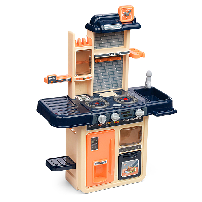 Игровой набор кухня MJL-909B "Маленький шеф" цвет синий, в коробке