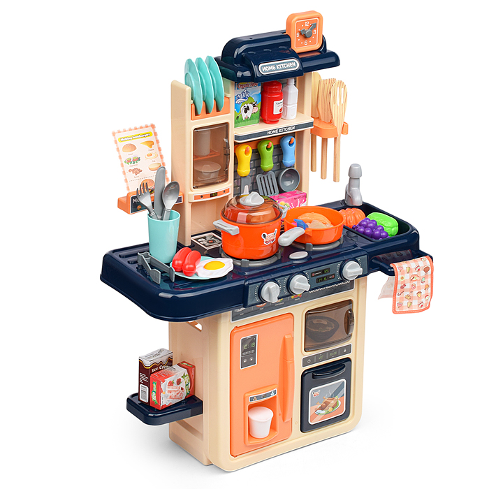 Игровой набор кухня MJL-909B "Маленький шеф" цвет синий, в коробке