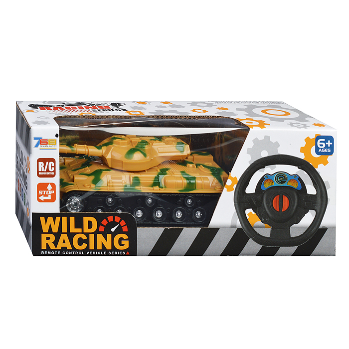 Фото к товару Танк 768-D20 "Камуфляж" на р/у, 27 MHz, в коробке Танк 768-D20 "Камуфляж" на р/у, 27 MHz, в коробке