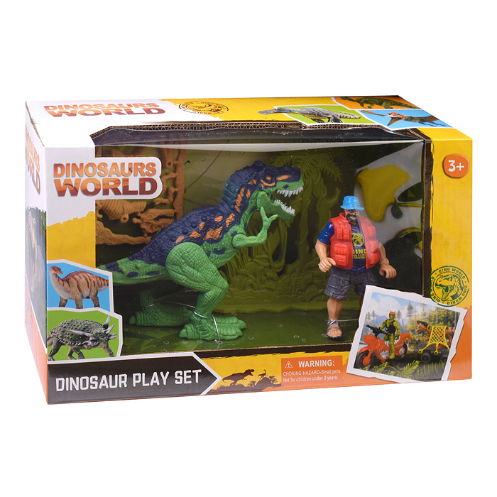 Набор с динозавром 2121-51G "Юрский период" в коробке