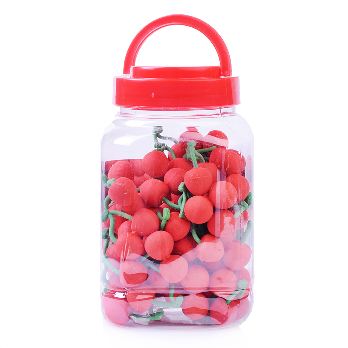 Ластик  "Две вишенки " термопласт.  резина,  можно использовать как счетный материал