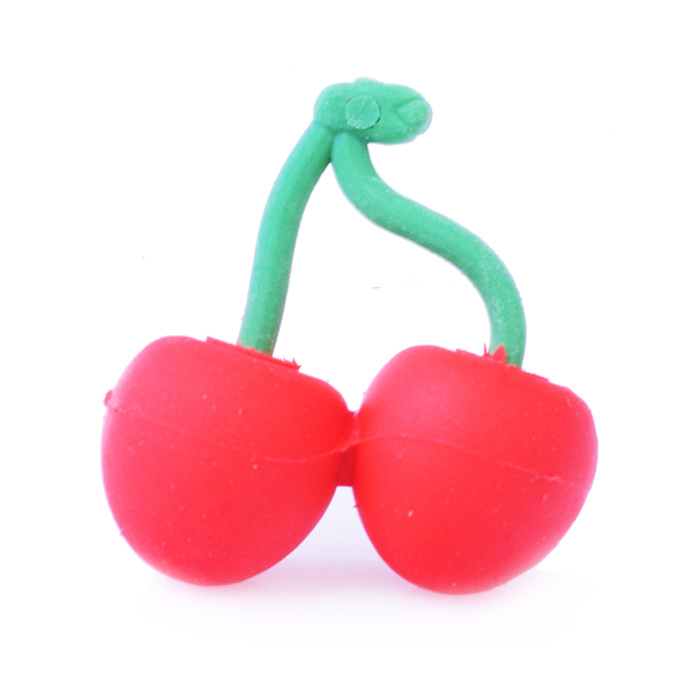 Ластик  "Две вишенки " термопласт.  резина,  можно использовать как счетный материал