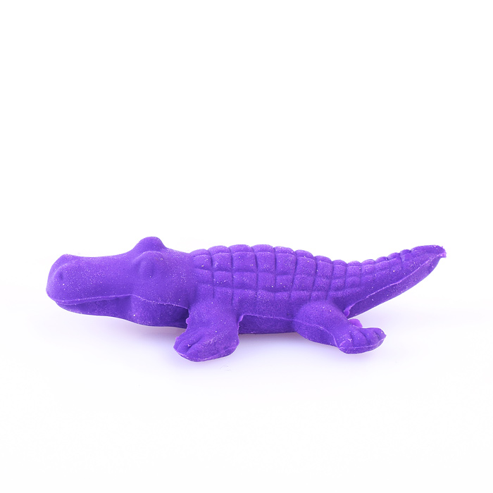 Ластик  "Крокодил" термопласт. резина,  микс цвета, можно использовать как счетный материал