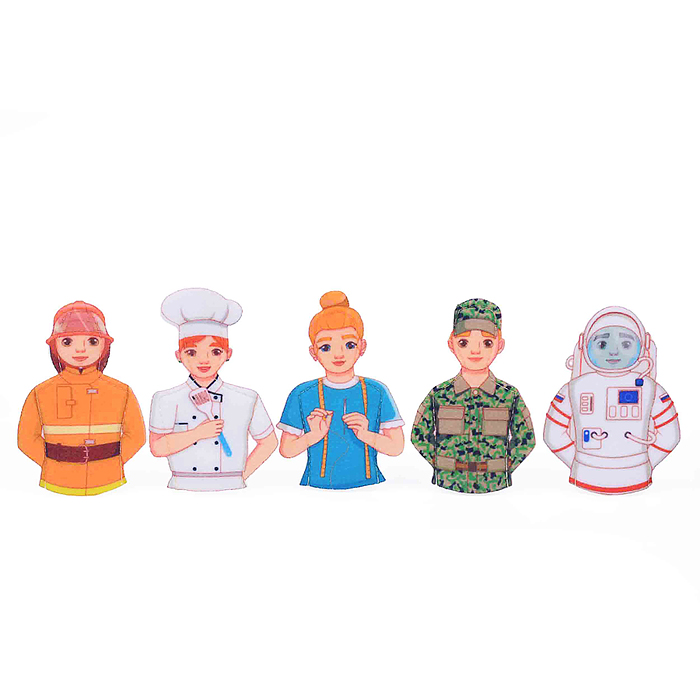 Пальчиковый театр "Профессии"