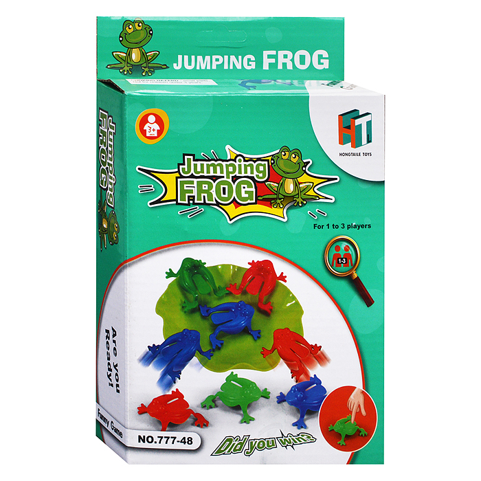 Настольная игра 777-48 "Прыжки с лягушкой"