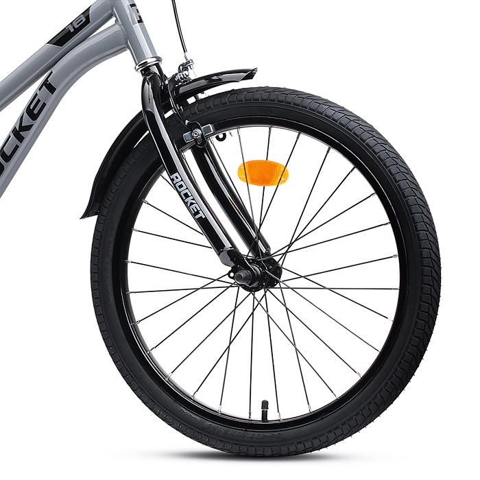 Велосипед 18" Rocket Kind, цвет серый