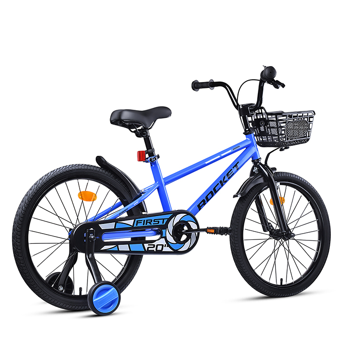 Фото к товару Велосипед 20" Rocket First, цвет синий Велосипед 20" Rocket First, цвет синий
