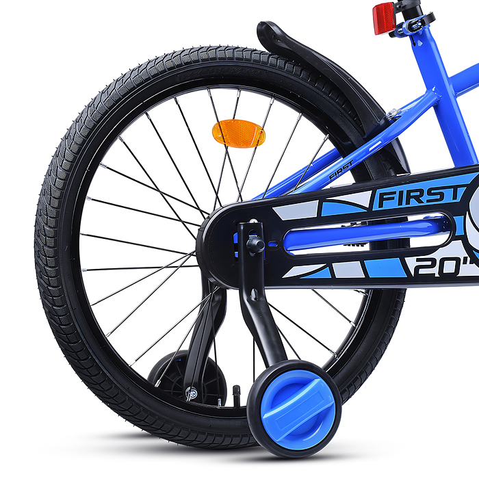 Фото к товару Велосипед 20" Rocket First, цвет синий Велосипед 20" Rocket First, цвет синий