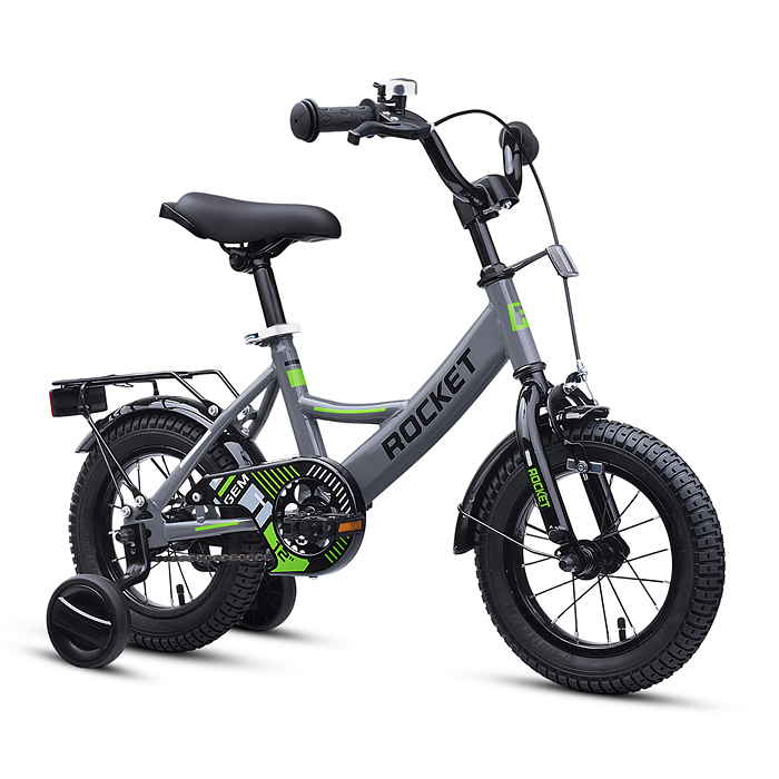Велосипед 12" Rocket Gem, цвет серый