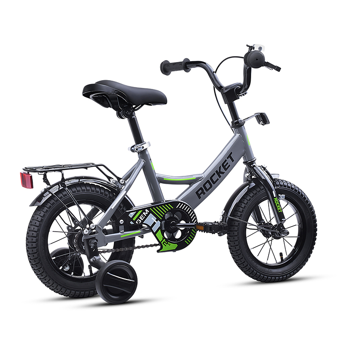 Велосипед 12" Rocket Gem, цвет серый