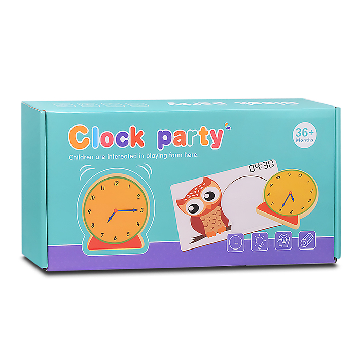 Игра развивающая D2036 "Изучаем время"