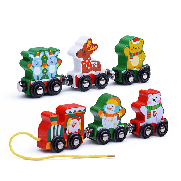 Шнуровка D1855 "Паровозик Новогоднего настроения"