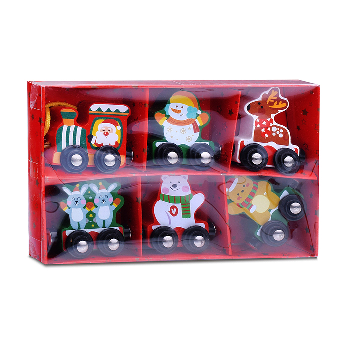 Шнуровка D1855 "Паровозик Новогоднего настроения"