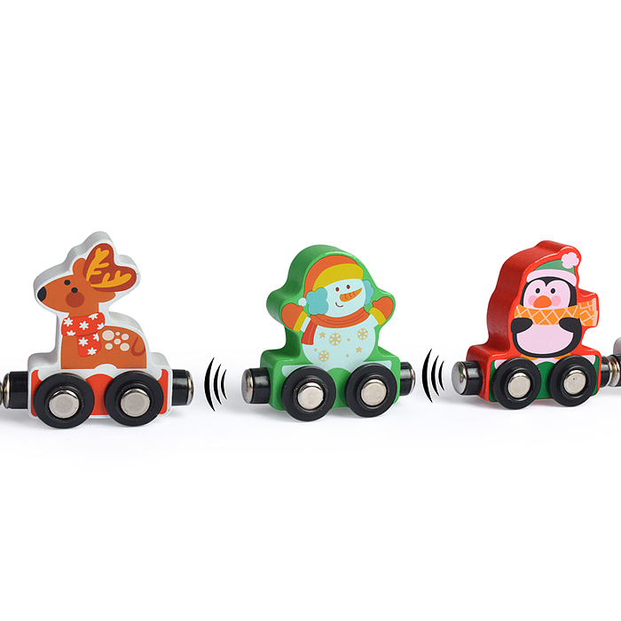 Шнуровка D1840 "Новогодний паровозик"