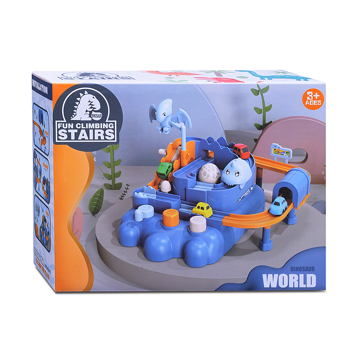 Трек 8001 "Приключения с динозаврами" в коробке