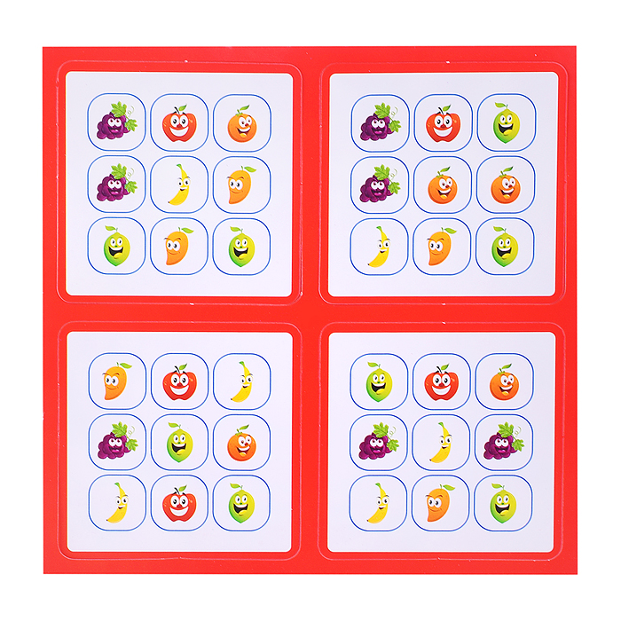 Фото к товару Настольная игра 75 "Кто быстрей? Фрукты." Настольная игра 75 "Кто быстрей? Фрукты."