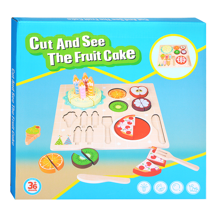 Фото к товару Игра развивающая D1873 "Торт" Игра развивающая D1873 "Торт"