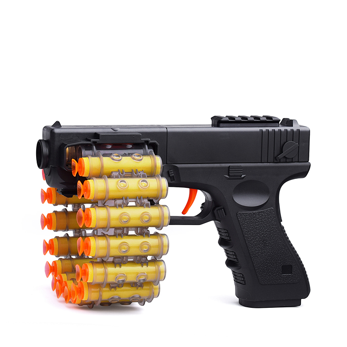 Пистолет BT0047-3 "Штурм-1" с мягкими полимерными пулями, в коробке