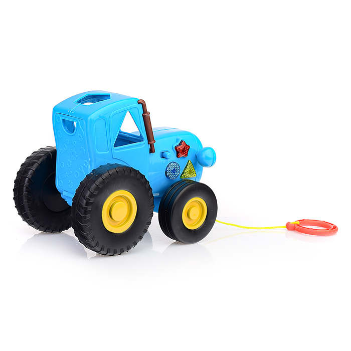 Сортер-сказочник "Синий трактор" (50 песен, сказок и загадок, свет, бат.) в коробке