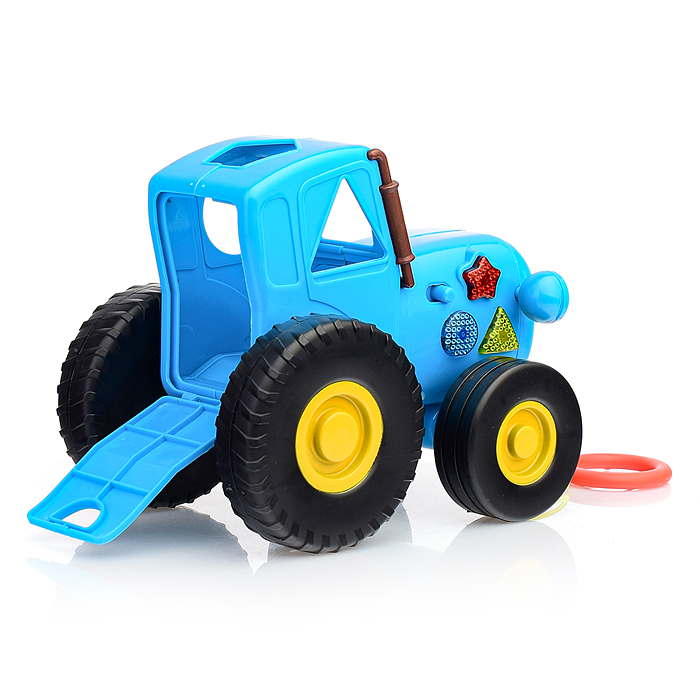 Сортер-сказочник "Синий трактор" (50 песен, сказок и загадок, свет, бат.) в коробке