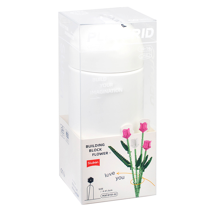 Конструктор M38-B1101-02 "Тюльпаны" (207 дет.)