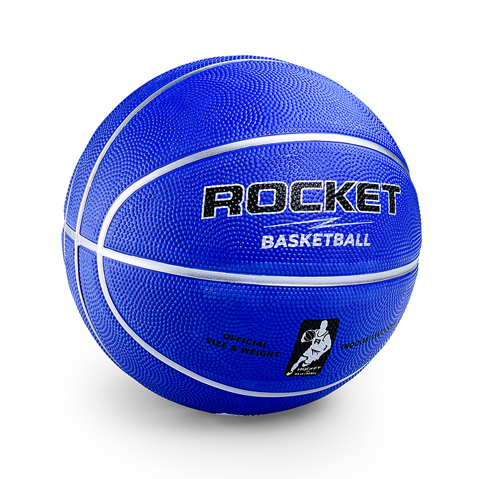 Фото к товару Мяч баскетбольный ROCKET размер 7, 550гр Мяч баскетбольный ROCKET размер 7, 550гр