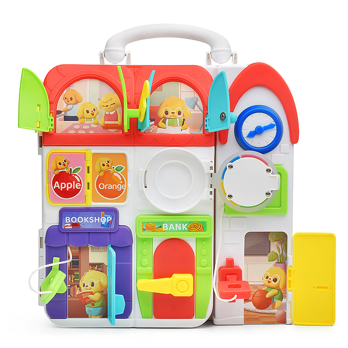 Игрушка развивающая XQS2069A "Умный дом" в коробке