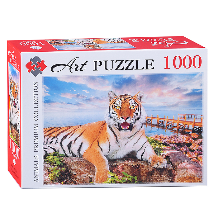 Пазлы 1000 Artpuzzle "Хищный тигр" Пазлы 1000 Artpuzzle "Хищный тигр"