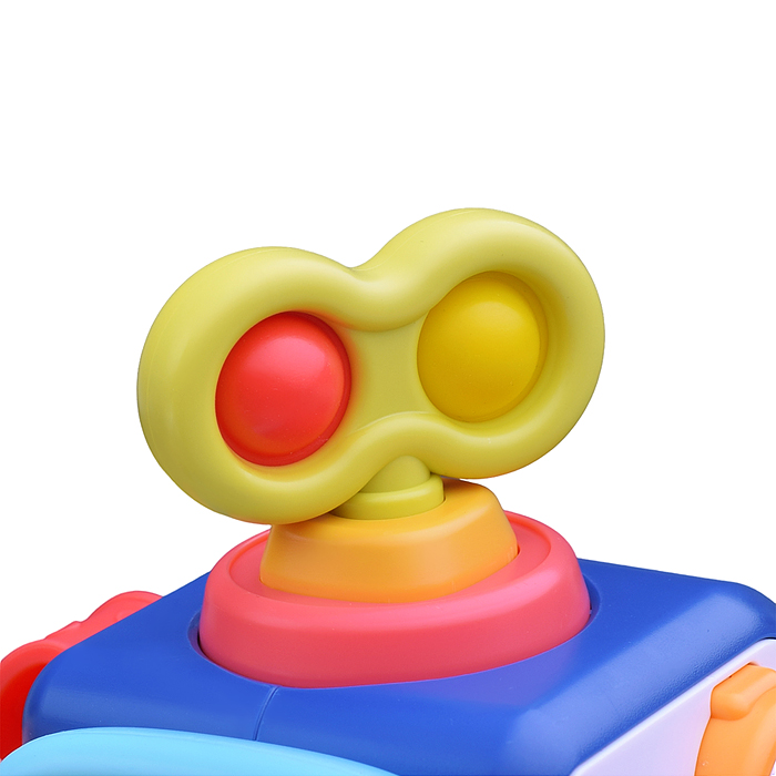 Развивающая игрушка Y0095 "Познавательный бизикуб" в коробке