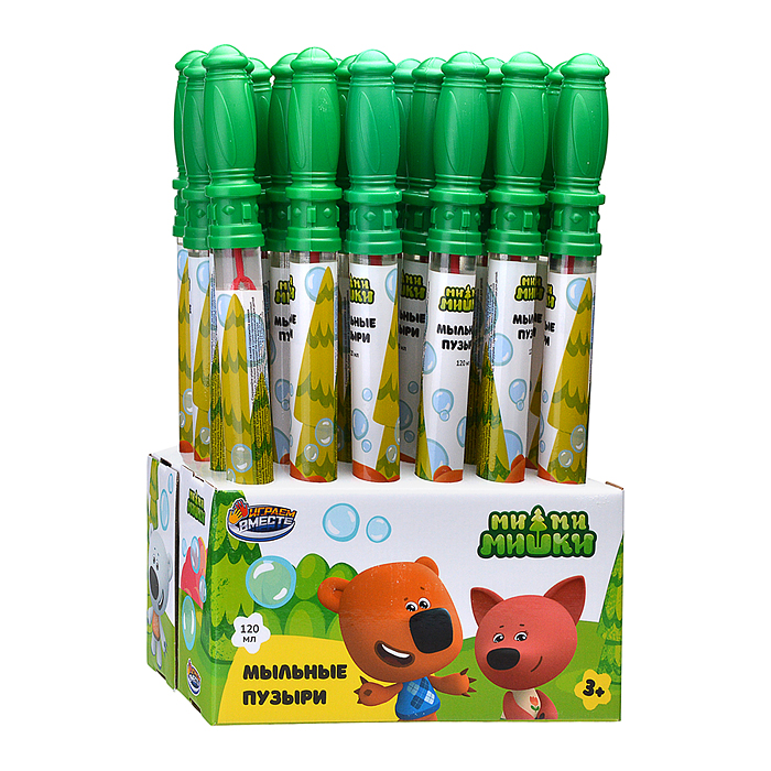 Мыльные пузыри "Ми-ми-мишки" 120мл, в колбе