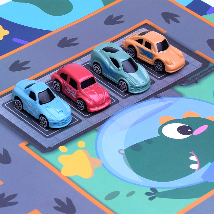 Парковка 5506A "Космические динозавры" в коробке