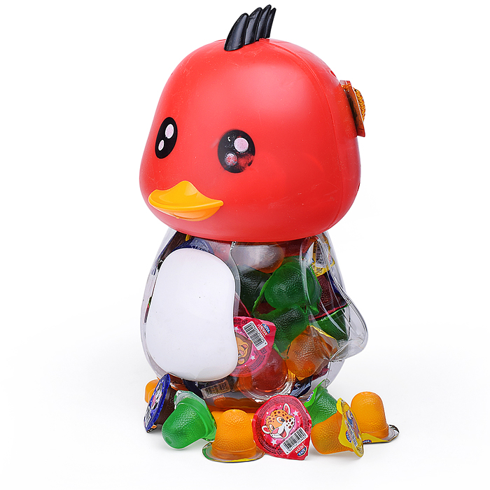 Фото к товару Десерт желейный "Канди клаб" (с изображением птички) 13гр (100шт) Десерт желейный "Канди клаб" (с изображением птички) 13гр (100шт)