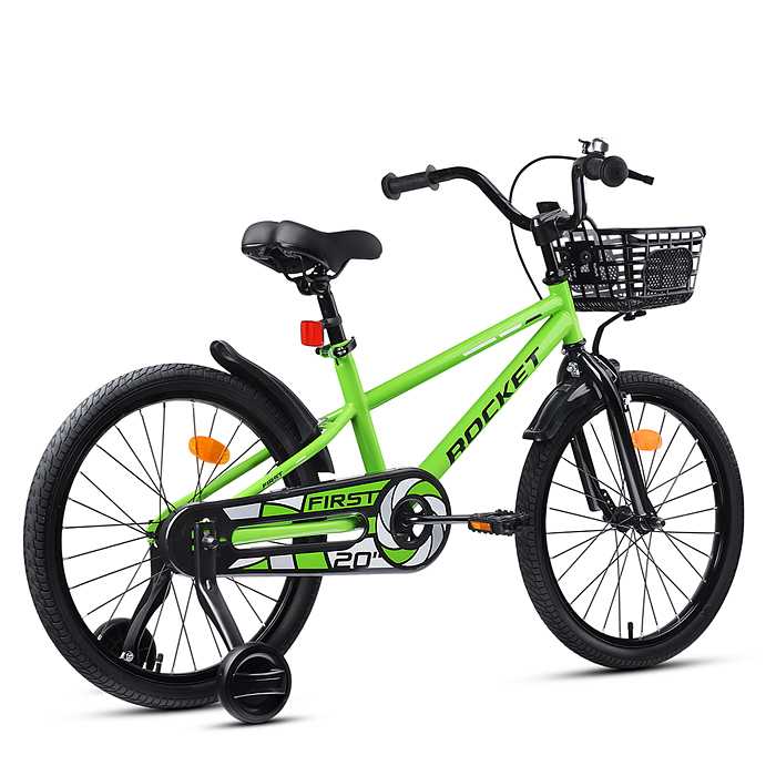 Велосипед 20" Rocket First, цвет зеленый 