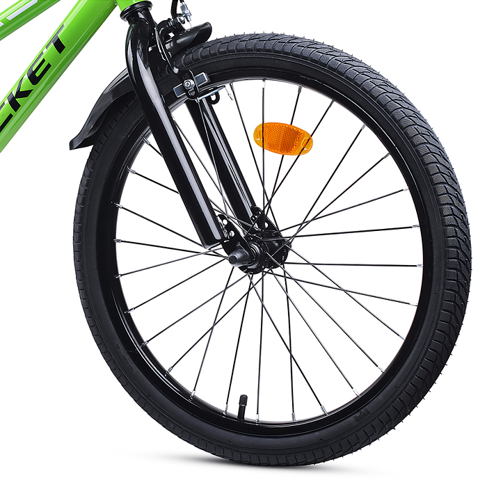 Велосипед 20" Rocket First, цвет зеленый 