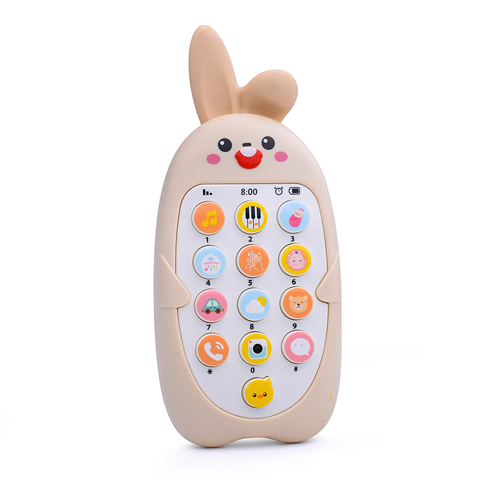 Набор игрушек развивающих LDJ215-3 "Веселый телефон" на батарейках, в коробке