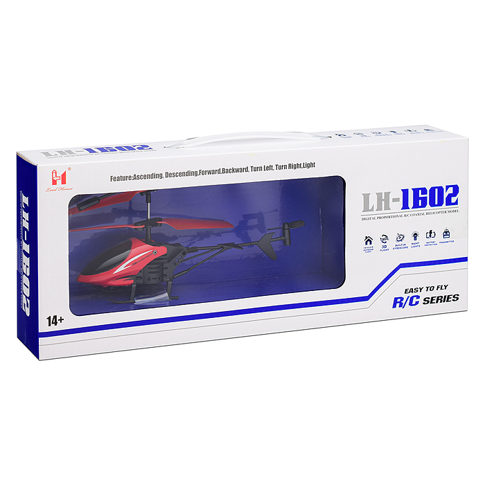 Вертолет LH-1602 "Крутой вираж" р/у 27 MHz, в коробке
