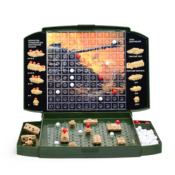 Фото к товару Настольная игра "Мир танков. Поле боя" Настольная игра "Мир танков. Поле боя"