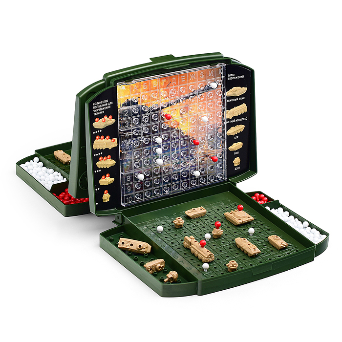 Фото к товару Настольная игра "Мир танков. Поле боя" Настольная игра "Мир танков. Поле боя"