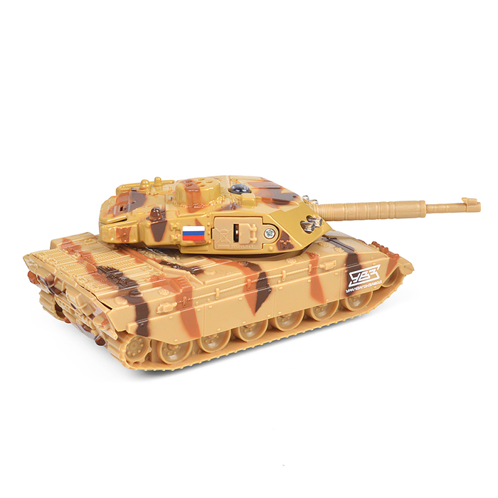 Фото к товару Машина металл "ТАНК Т-90" 13 см, (башня вращ., инерц., свет-звук) Машина металл "ТАНК Т-90" 13 см, (башня вращ., инерц., свет-звук)