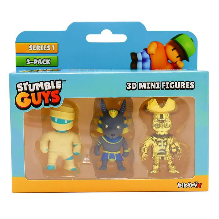 3D фигурка, 3 шт в упаковке, 5 см, 