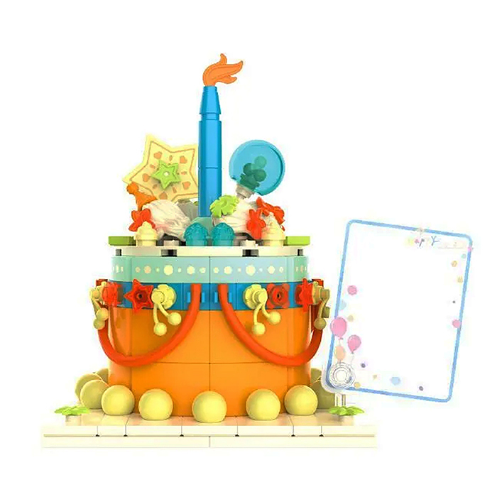 Конструктор JK5638 "Торт именинника" 224 дет., в коробке