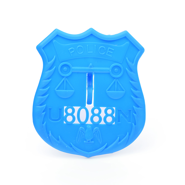 Набор полицейского 1936-14 "Патрульный" с присосками, значком и часами, в пакете